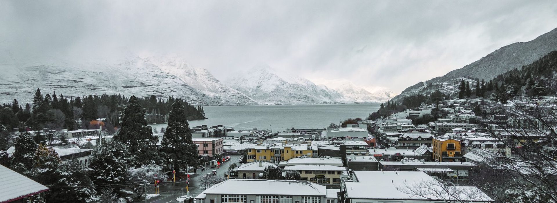Queenstown from above